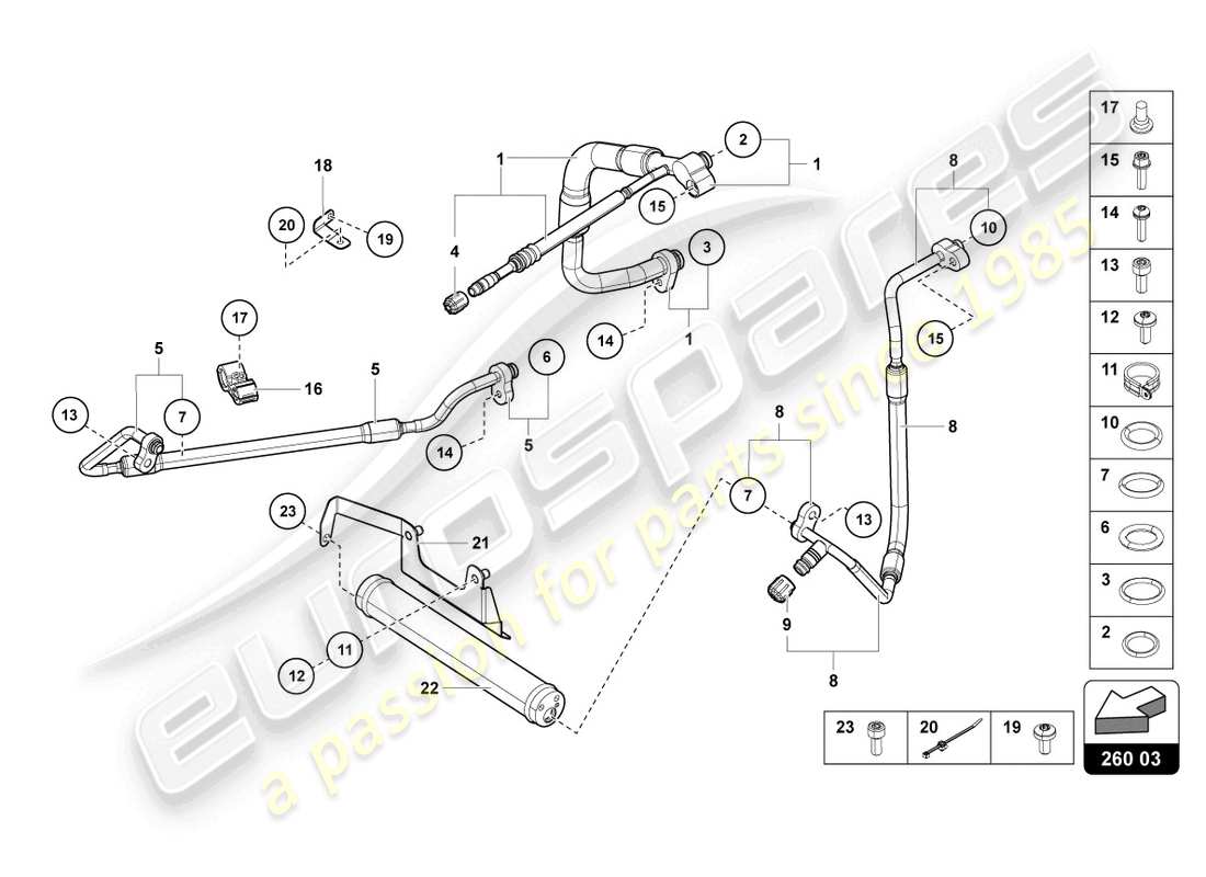 lamborghini 2020 (lp770-4 svj coupe) air part diagram