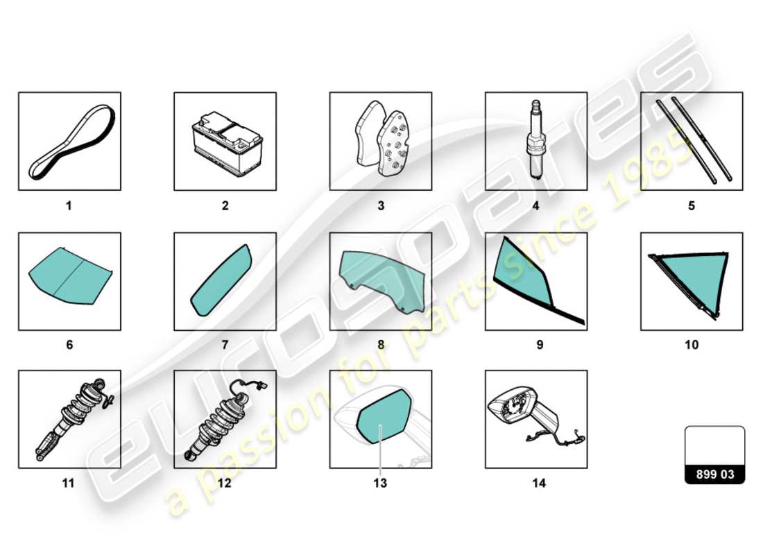 lamborghini lp610-4 spyder (2018) for pick parts diagram