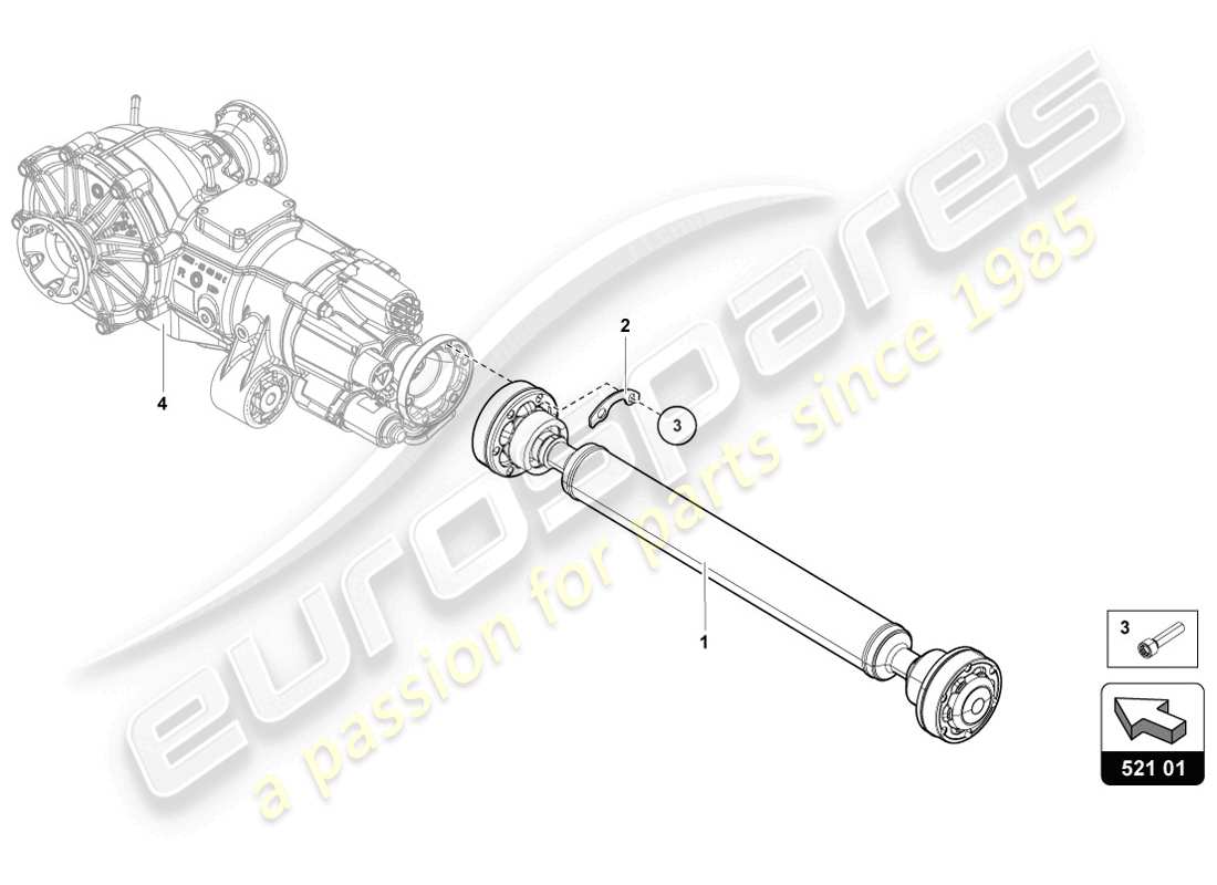 lamborghini lp720-4 coupe 50 (2014) cardan shaft parts diagram