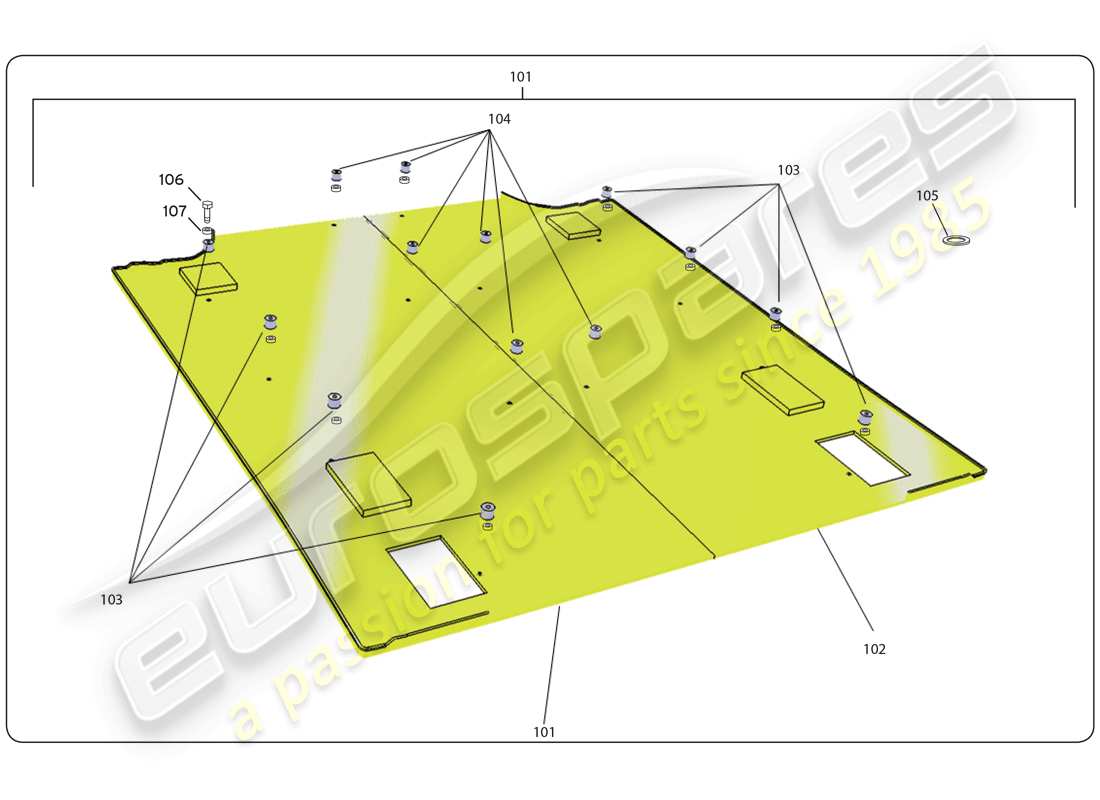 part diagram containing part number 400825207c
