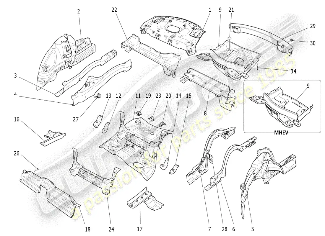 part diagram containing part number 673010950