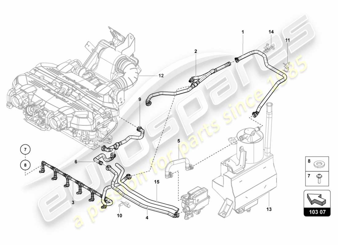 VIEW PARTS DIAGRAMS FROM THE LAMBORGHINI CENTENARIO PARTS CATALOGUE a part diagram from the lamborghini centenario parts catalogue