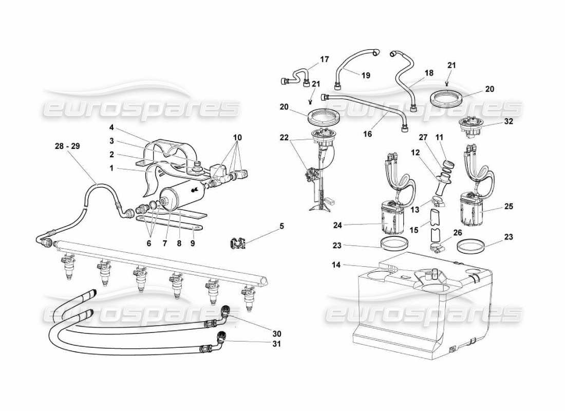 part diagram containing part number n245077