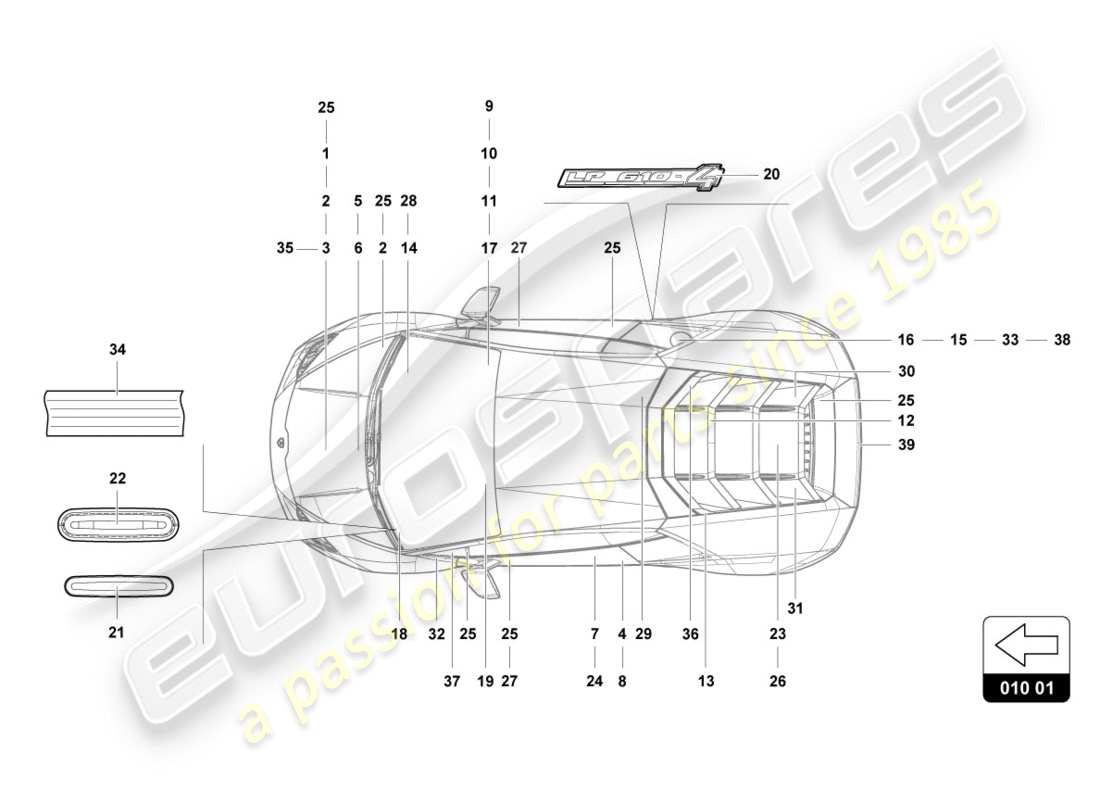 part diagram containing part number 4t0010503b