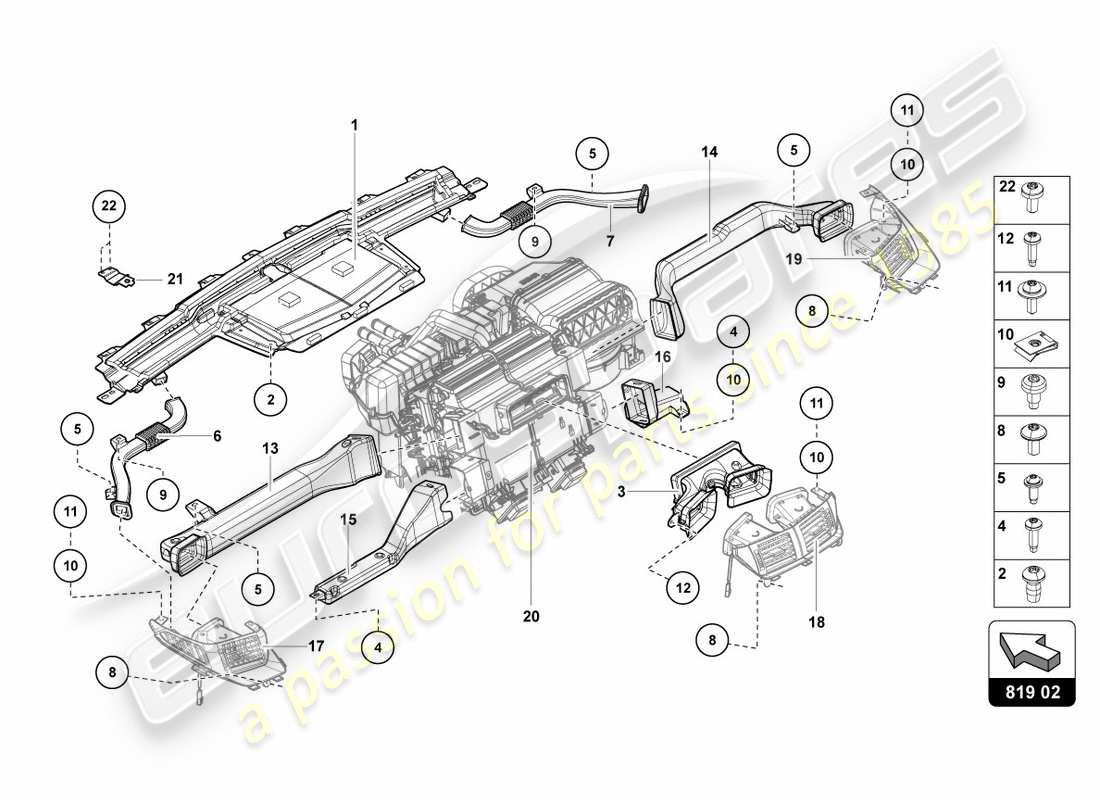 part diagram containing part number 470819203a