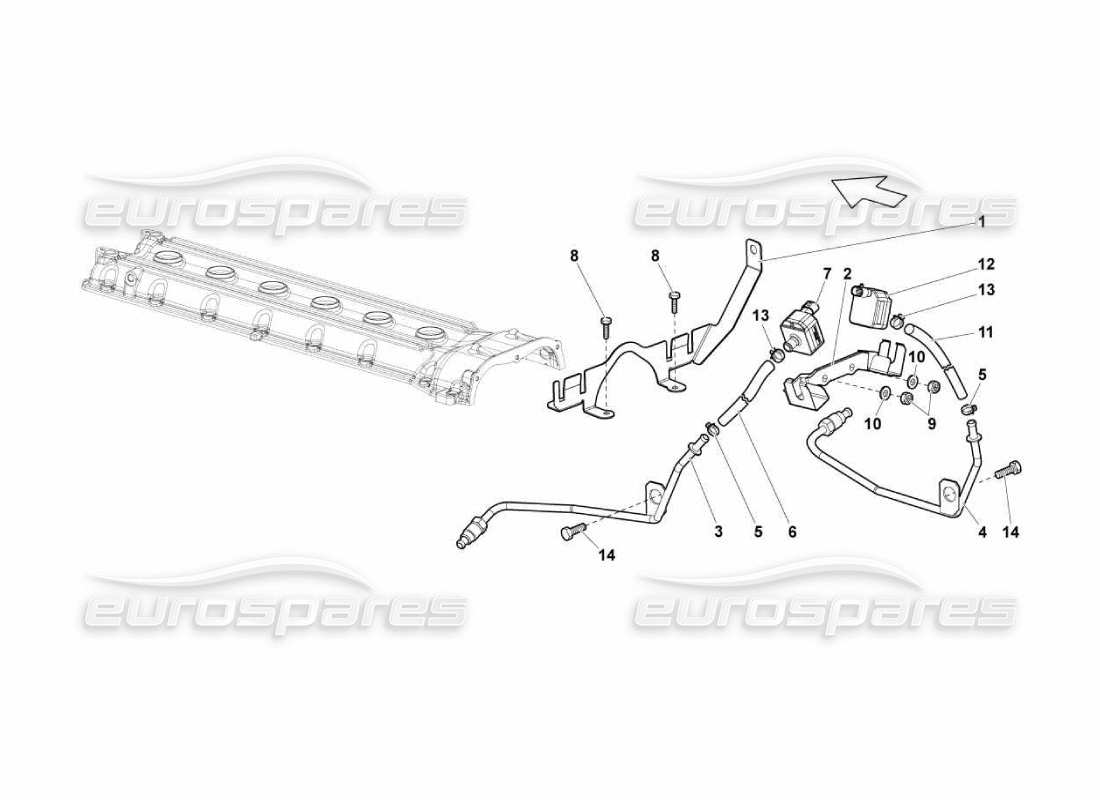 part diagram containing part number n10454101