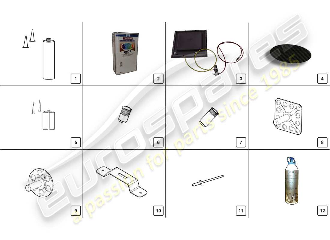 lamborghini 2012 (lp700-4 coupe)) repair set parts diagram