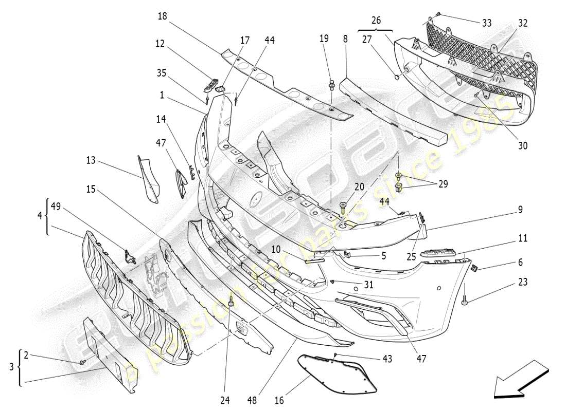 part diagram containing part number 673008231