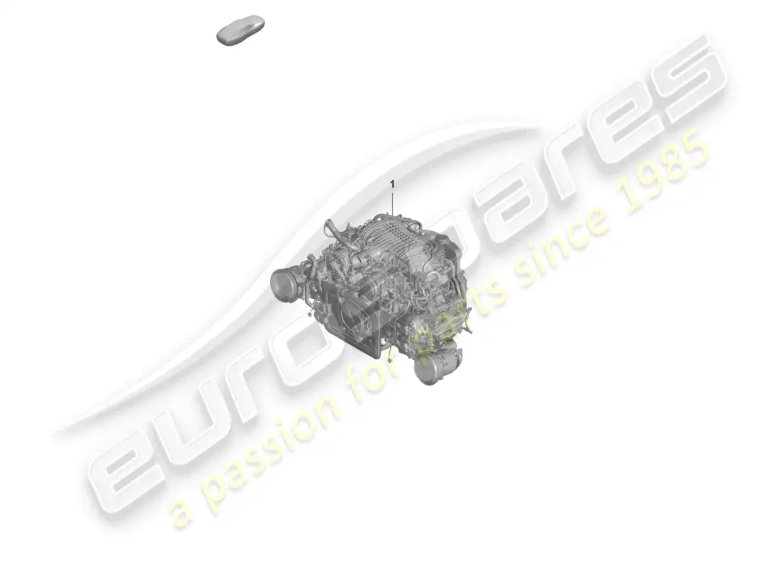 porsche 2024 (992-2 gt3/rs/st) replacement engine for vehicles with a petrol particulate filter parts diagram