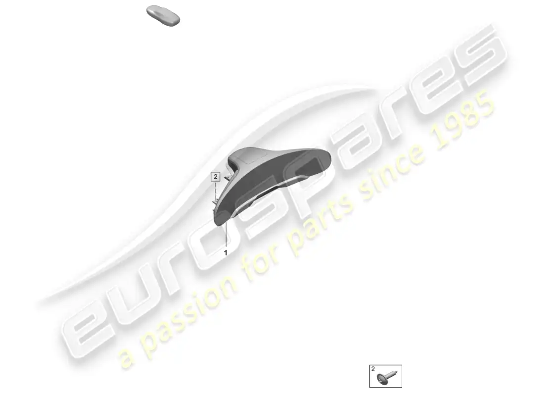 porsche 2025 (taycan 9j1-2) combi-instrument part diagram