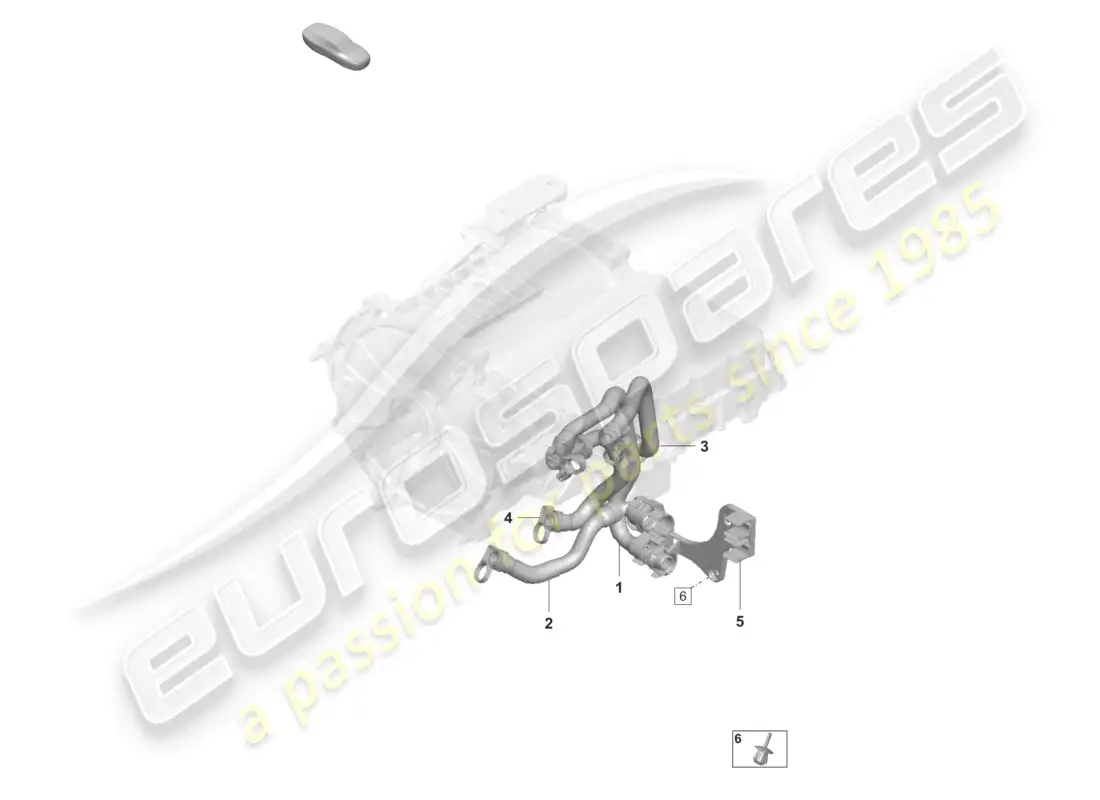 porsche 2022 (taycan 9j1-1) drive cooling rear axle parts diagram
