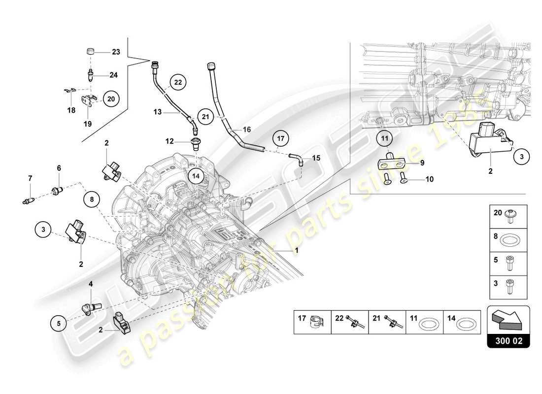 lamborghini 2014 (lp700-4 coupe) sensors part diagram