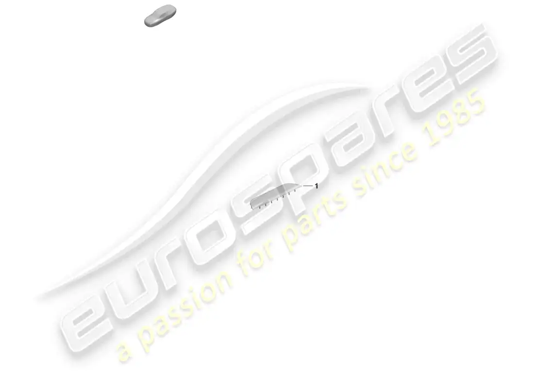 porsche 2026 (taycan 9j1-2) sill trim strip rear parts diagram