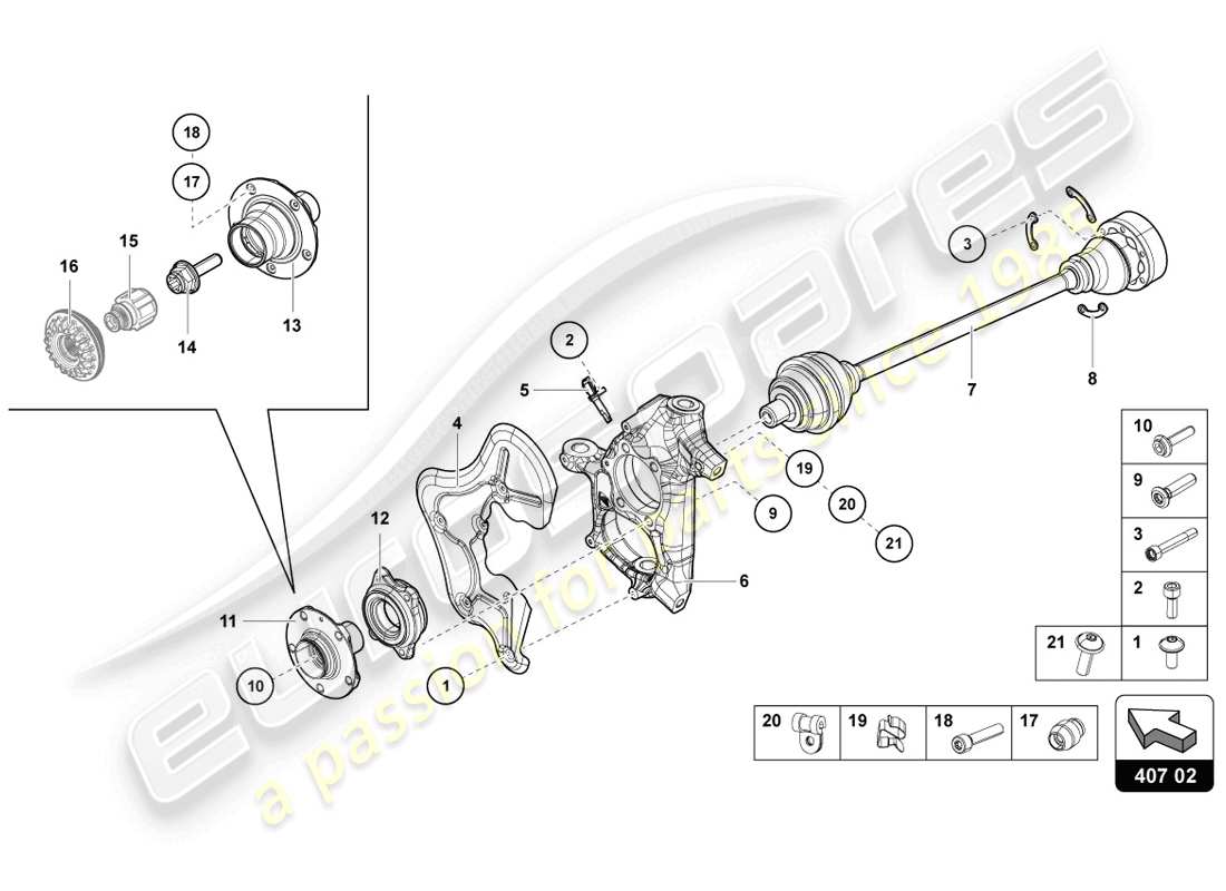 lamborghini lp720-4 coupe 50 (2014) drive shaft parts diagram