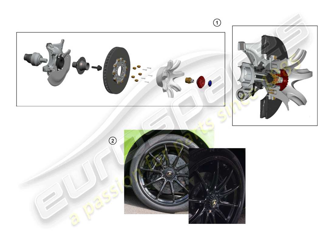lamborghini accessories (lp610-4 avio) installation kit part diagram