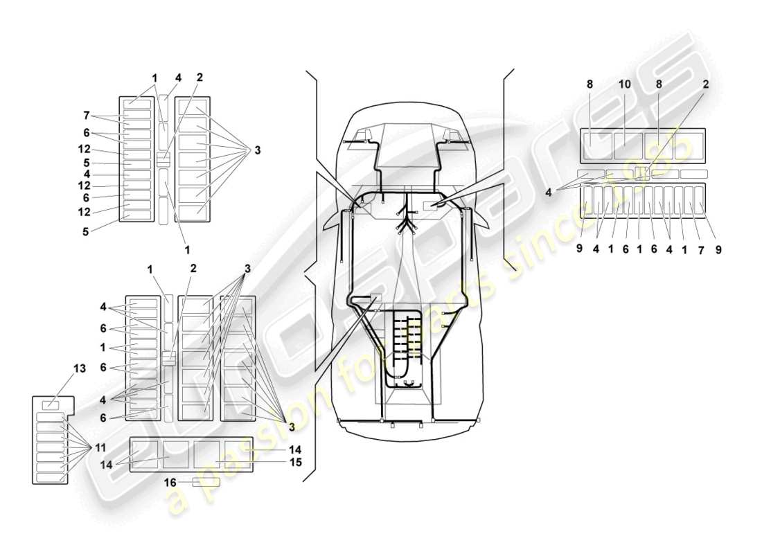 part diagram containing part number 4h0951253