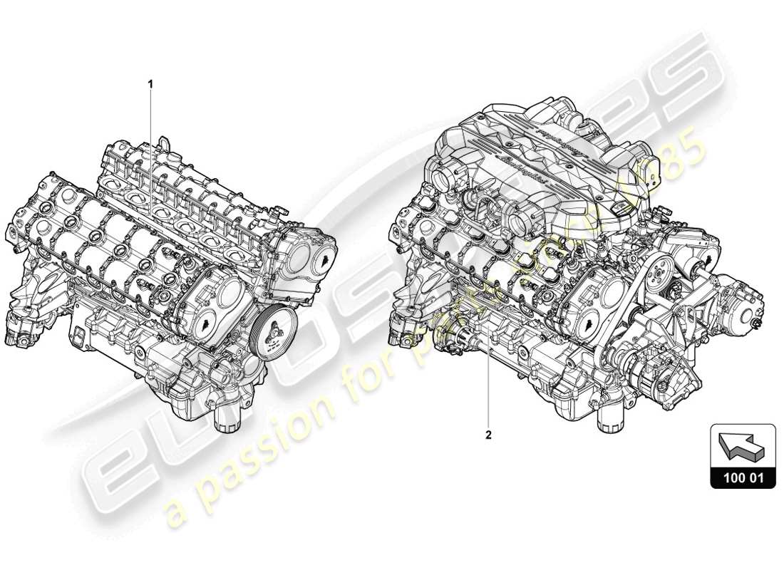 lamborghini lp720-4 coupe 50 (2014) engine parts diagram