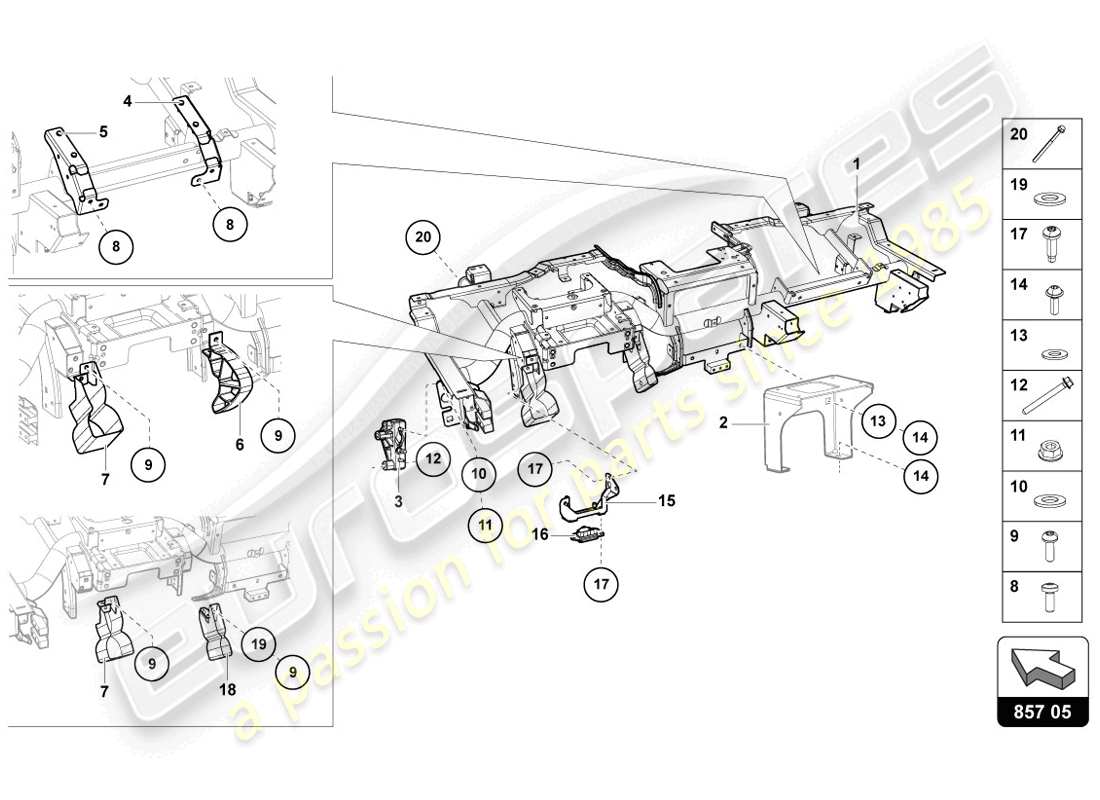 part diagram containing part number 472857025a