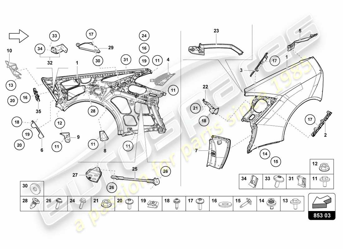 part diagram containing part number 4t8853946