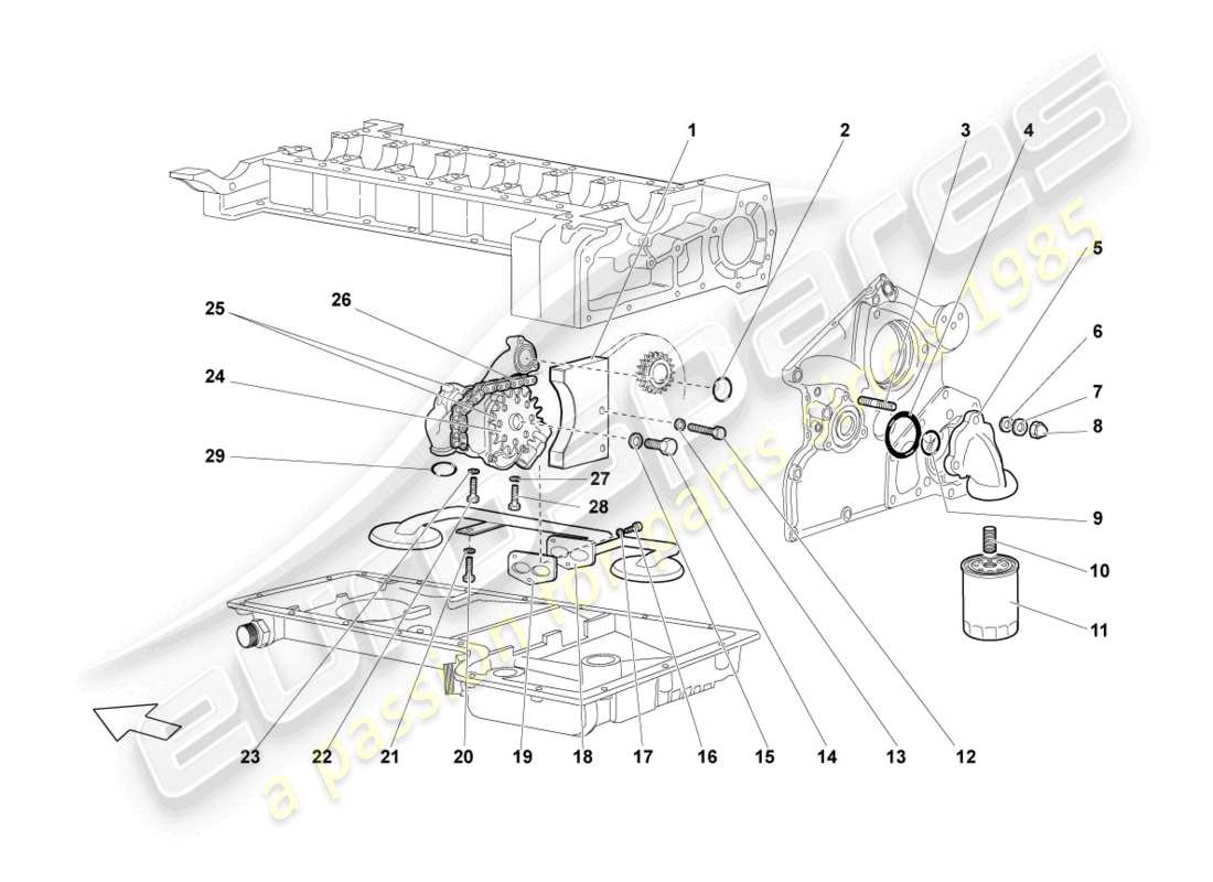 part diagram containing part number 008100659