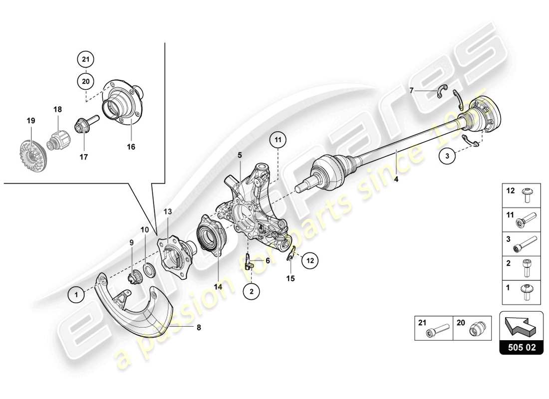 part diagram containing part number 470505434d