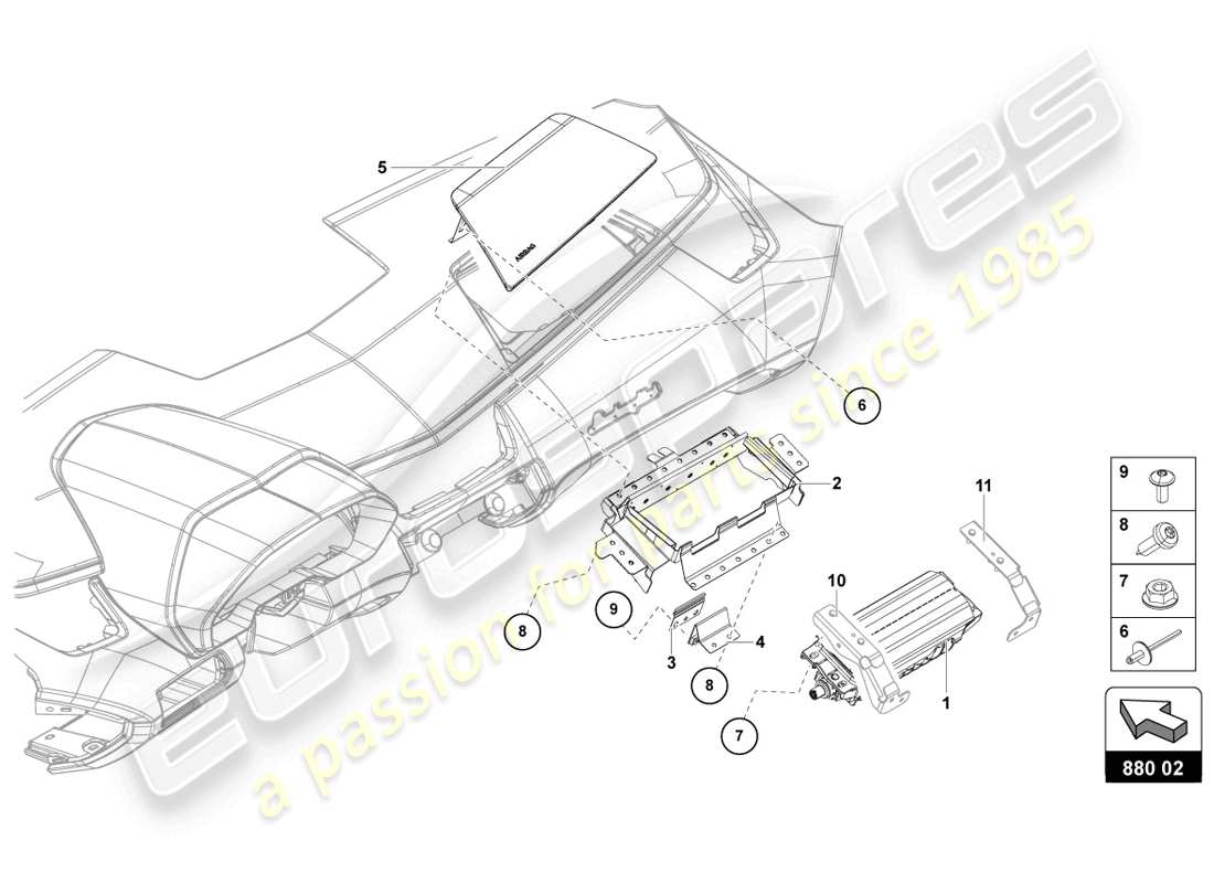 part diagram containing part number n10247302