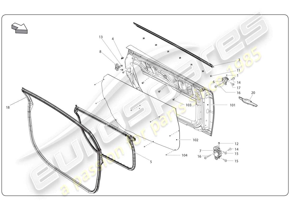 part diagram containing part number 400837912c