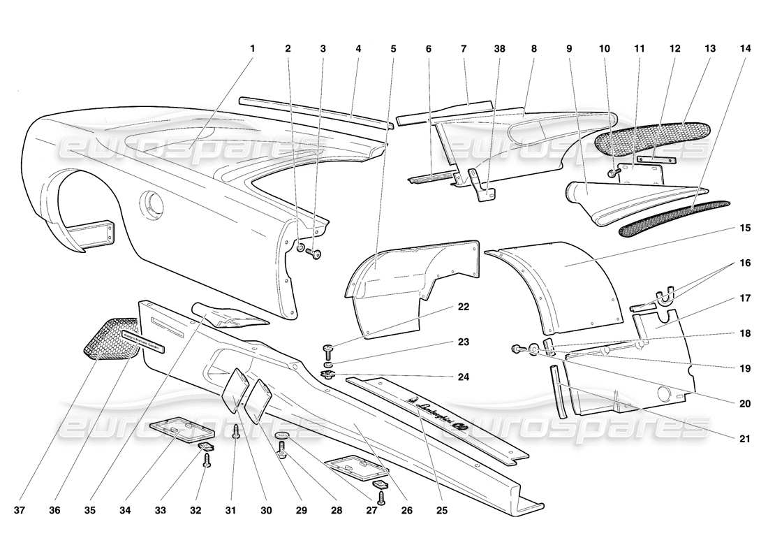 part diagram containing part number 009410307