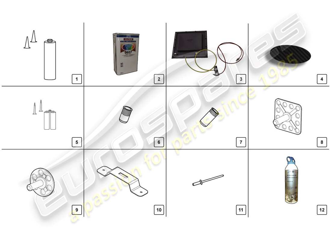 part diagram containing part number 69195289