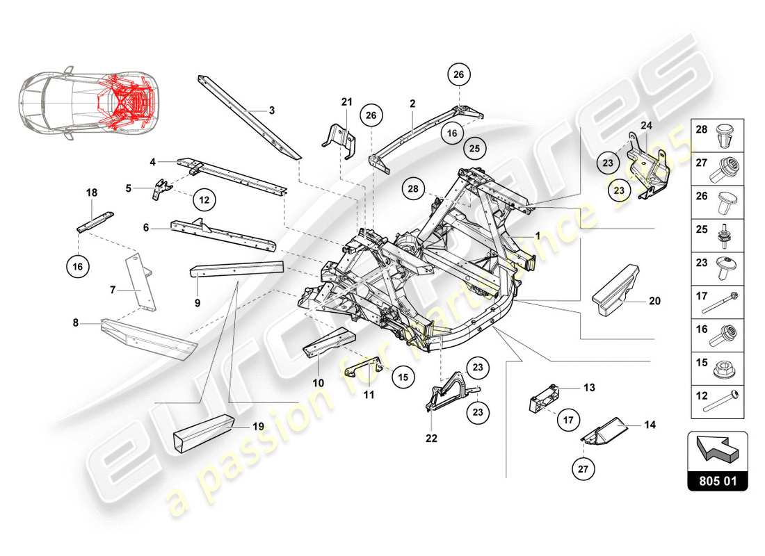 part diagram containing part number n90831902