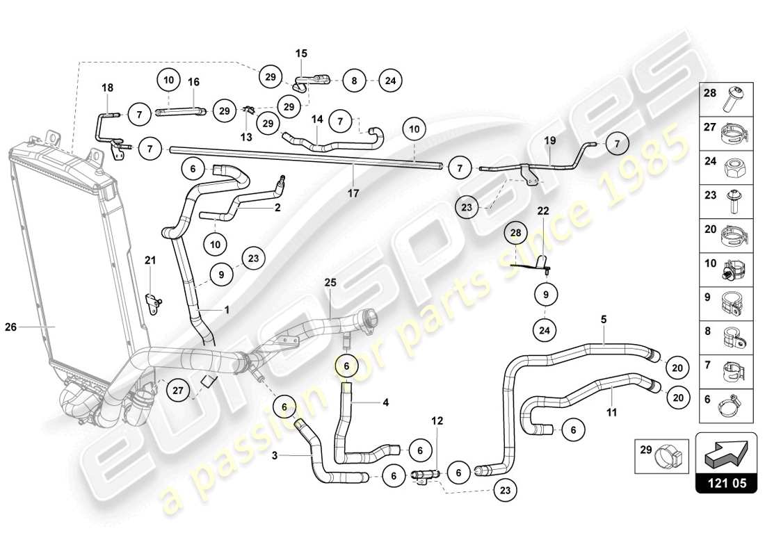 part diagram containing part number 3w0971838