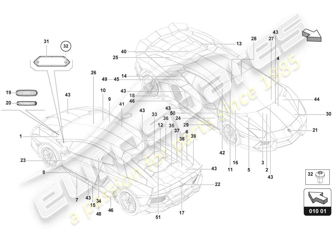 part diagram containing part number 472010503a