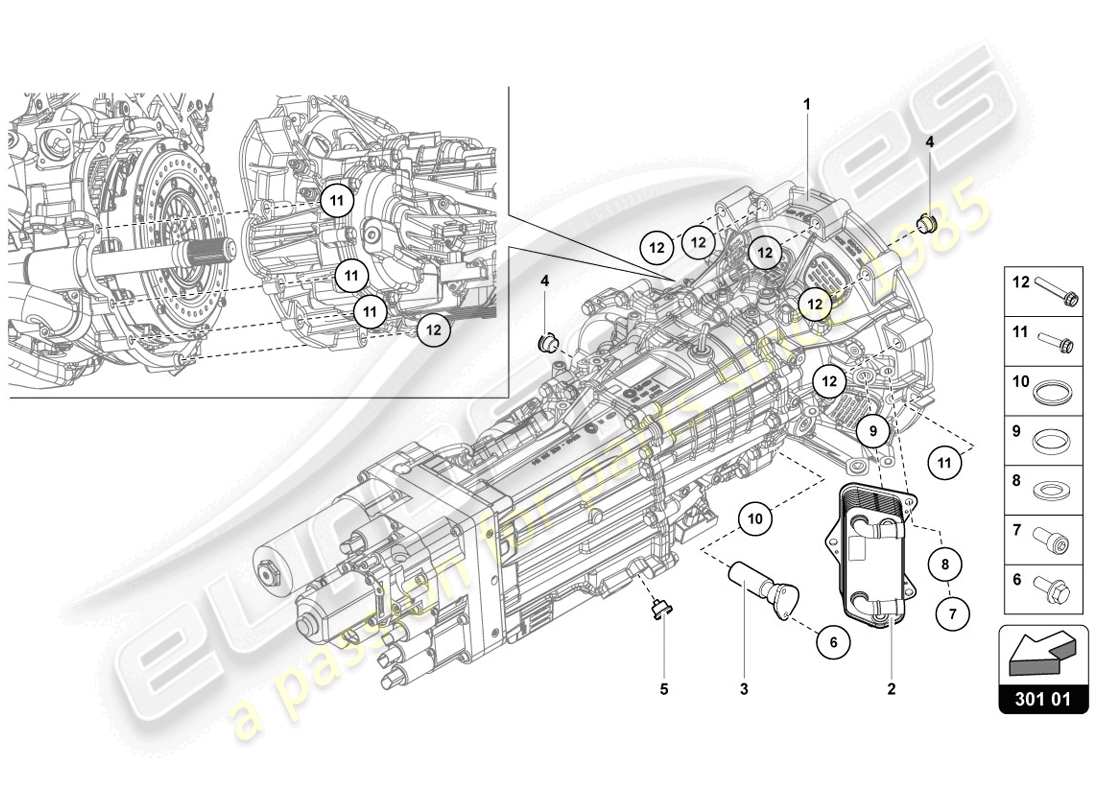 part diagram containing part number n91129501