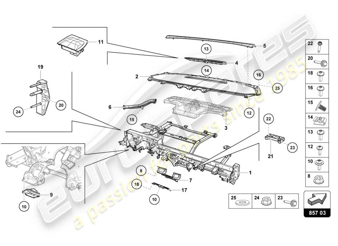 part diagram containing part number 4t1819870