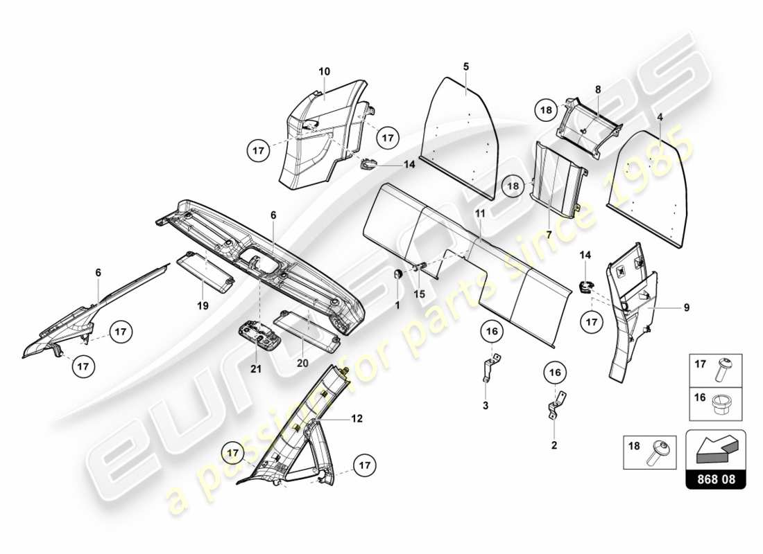 part diagram containing part number 476868529