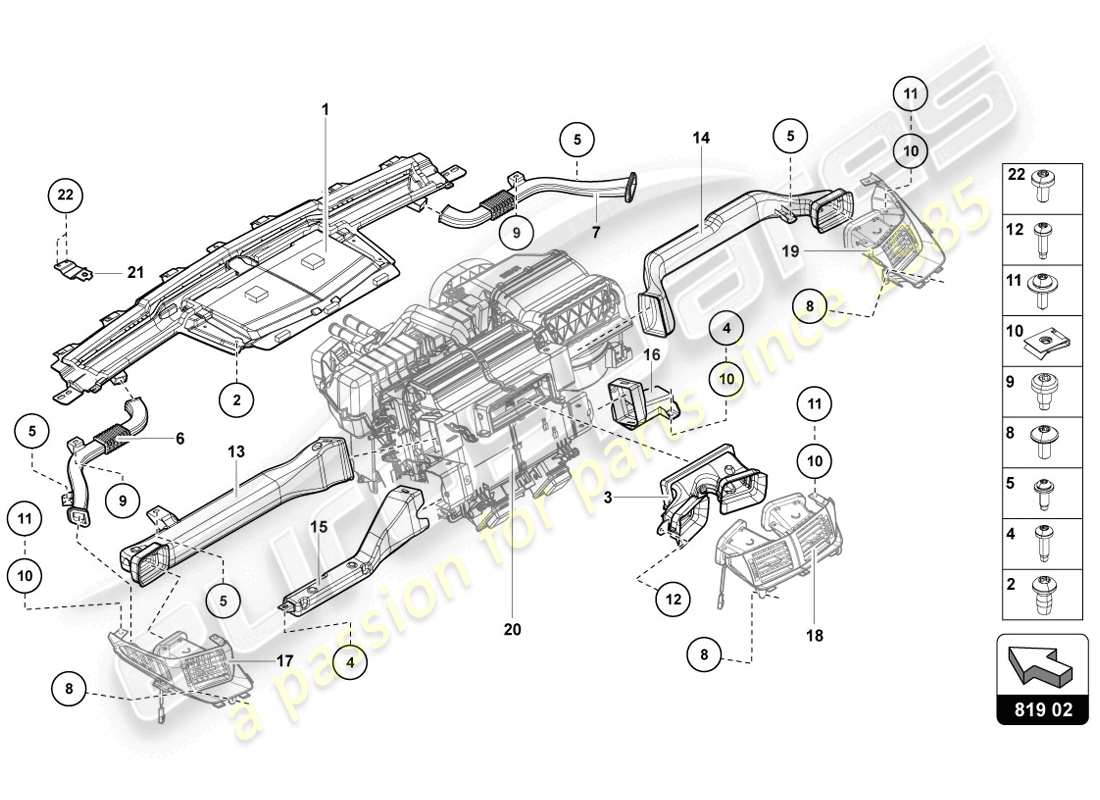 part diagram containing part number 472819382