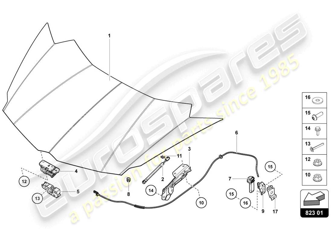 part diagram containing part number 1k1823509e