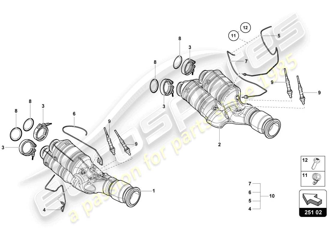 part diagram containing part number 07m251189a