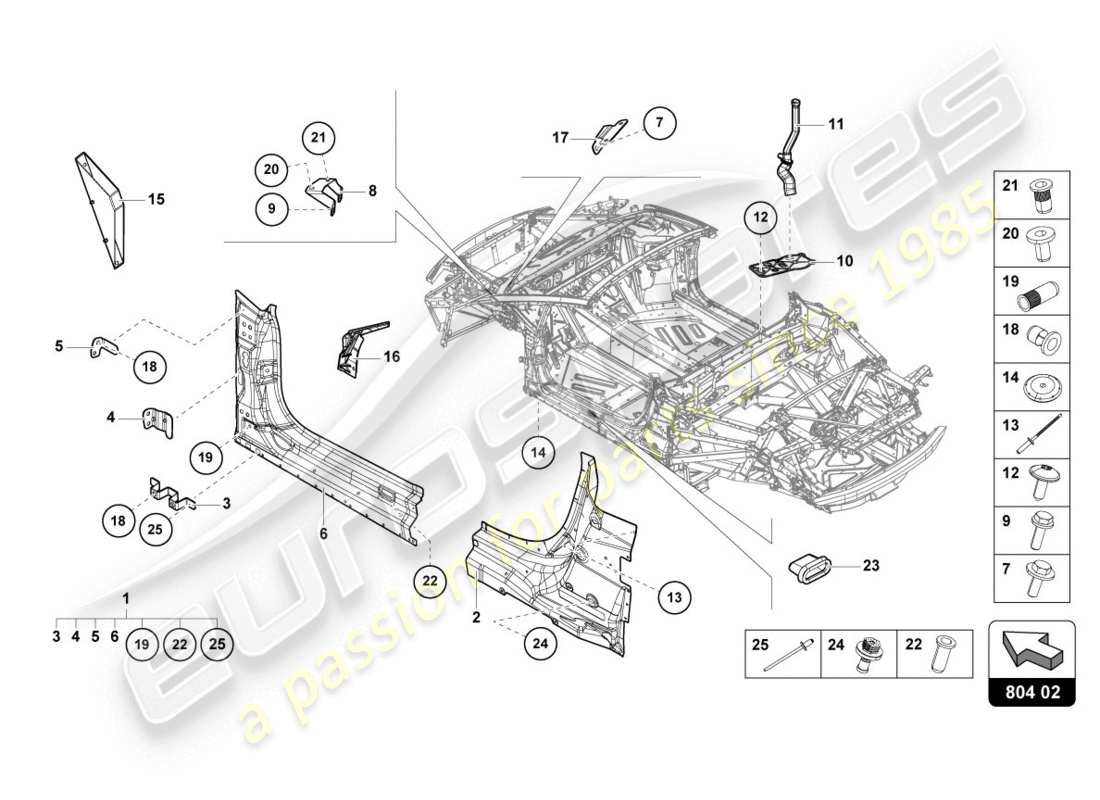 part diagram containing part number n 10227902