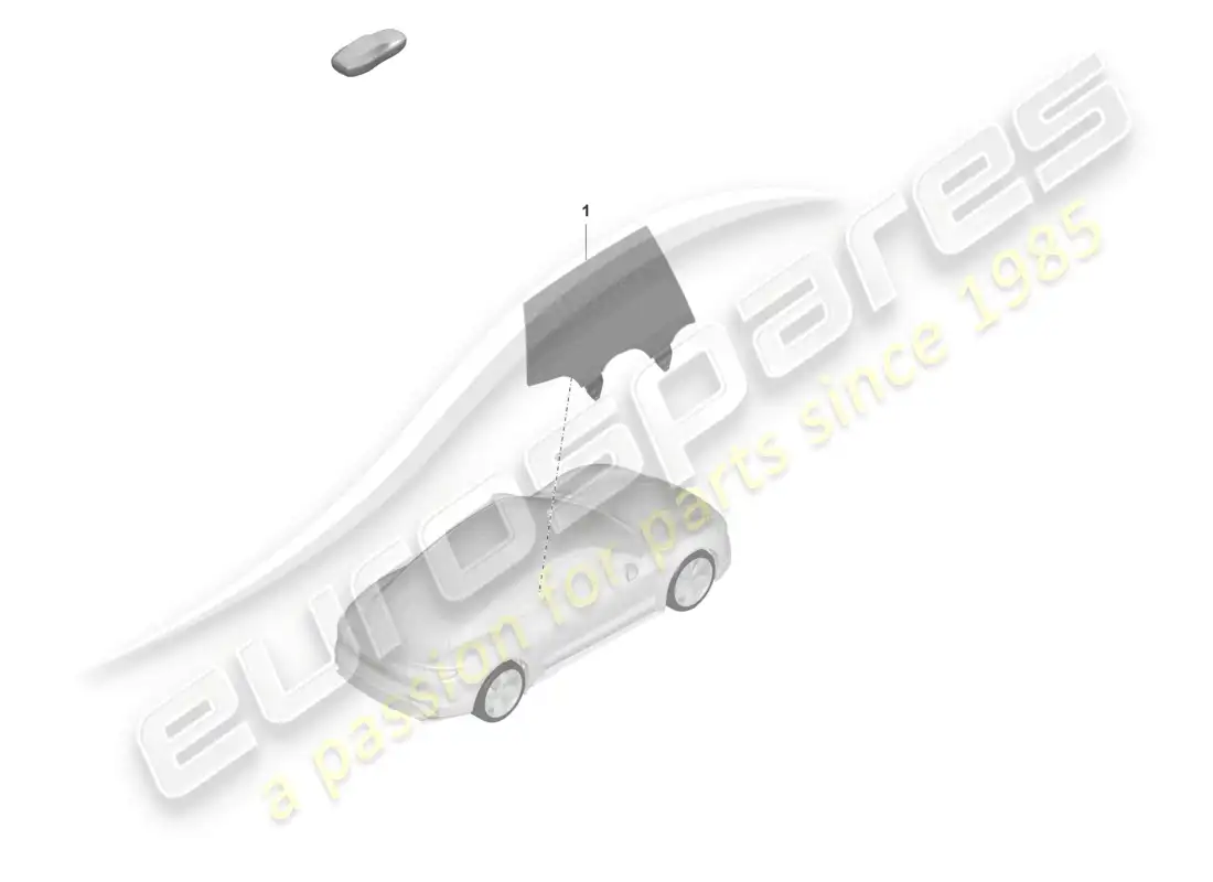 porsche 2022 (taycan 9j1-1) door window parts diagram