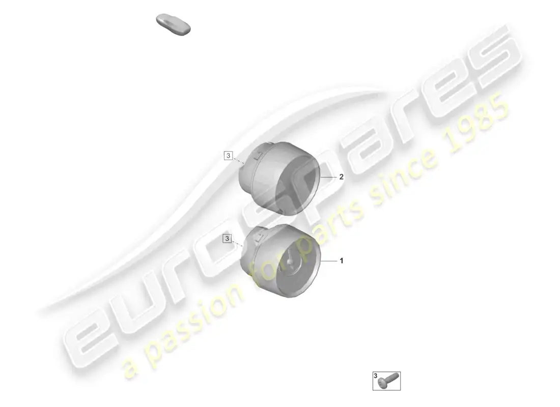 porsche 2021 (taycan 9j1-1) additional instruments parts diagram