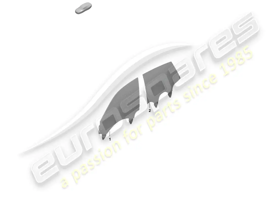 porsche 2026 (taycan 9j1-2) door window front and rear parts diagram