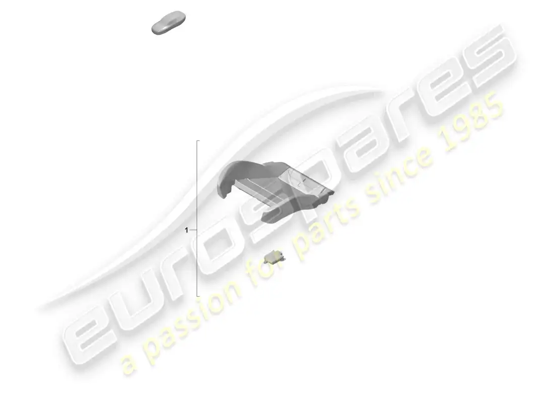 porsche 2025 (taycan 9j1-2) repair set for seat occupied sensor (passenger side) only for: usa canada part diagram
