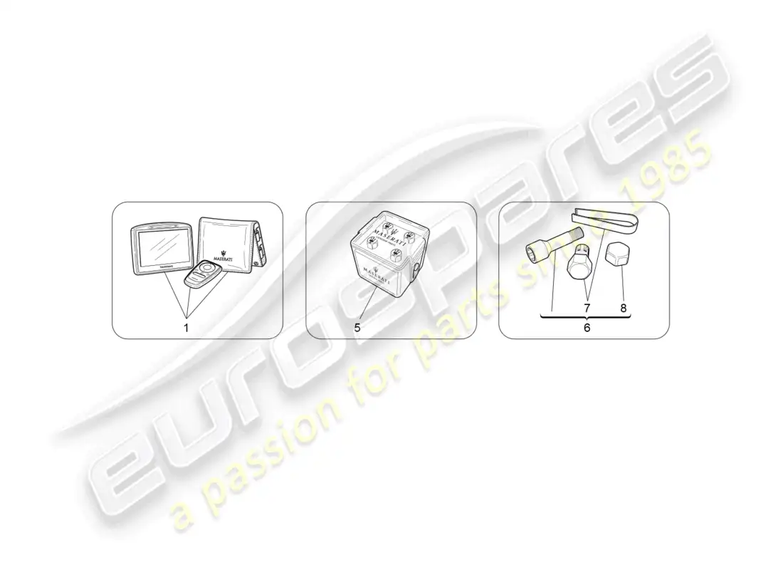 maserati granturismo mc stradale (2012) after market accessories parts diagram