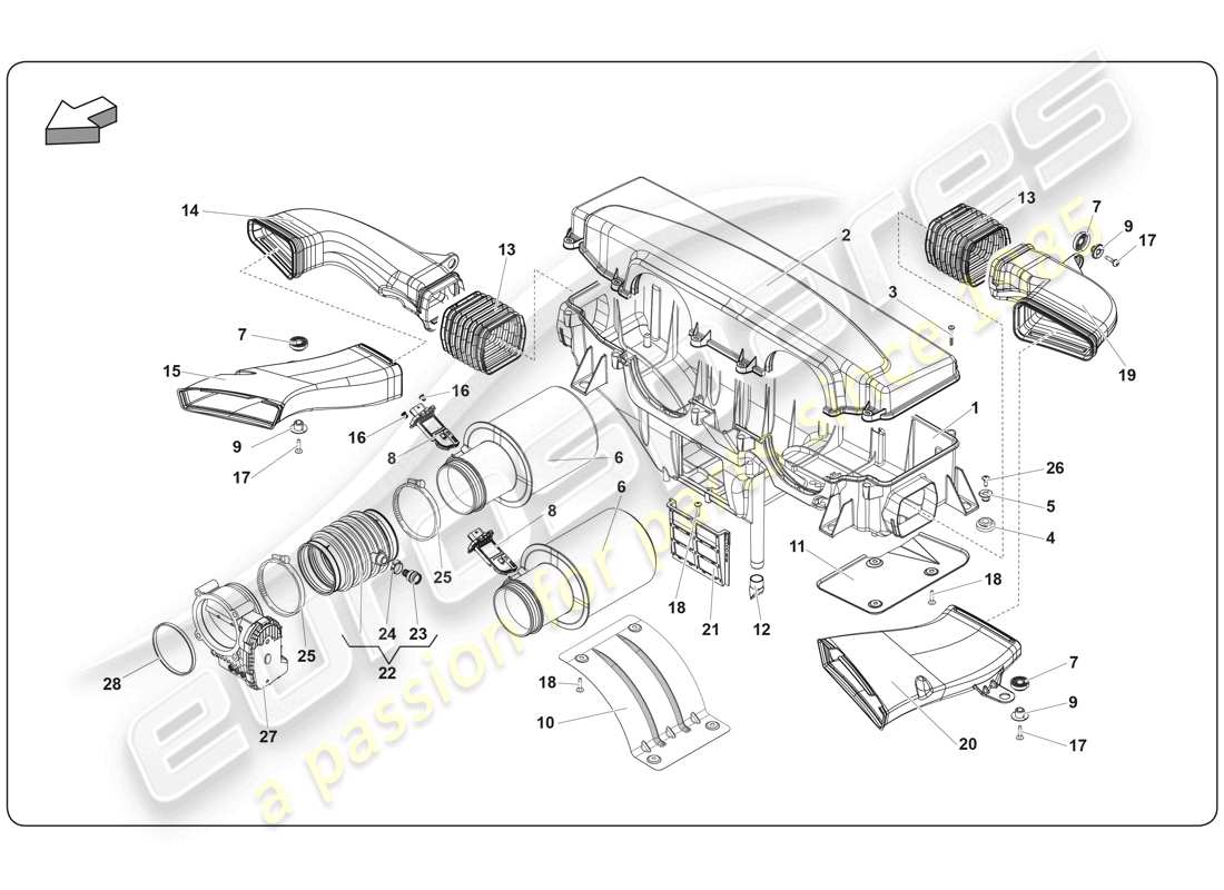 part diagram containing part number 400827964a
