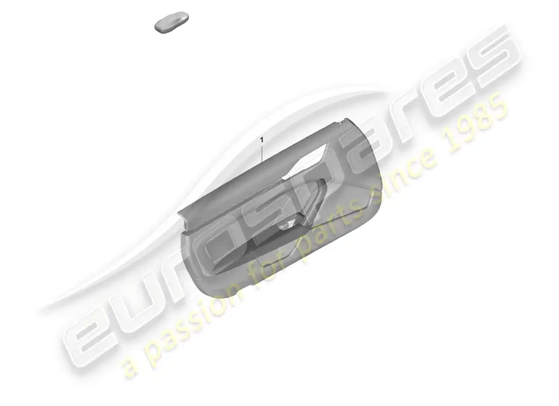 a part diagram from the porsche 992 parts catalogue