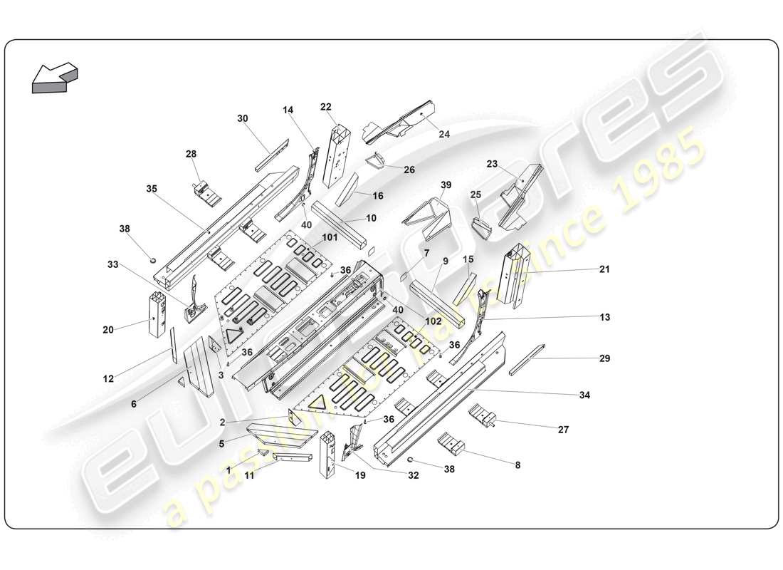 part diagram containing part number 408809221a