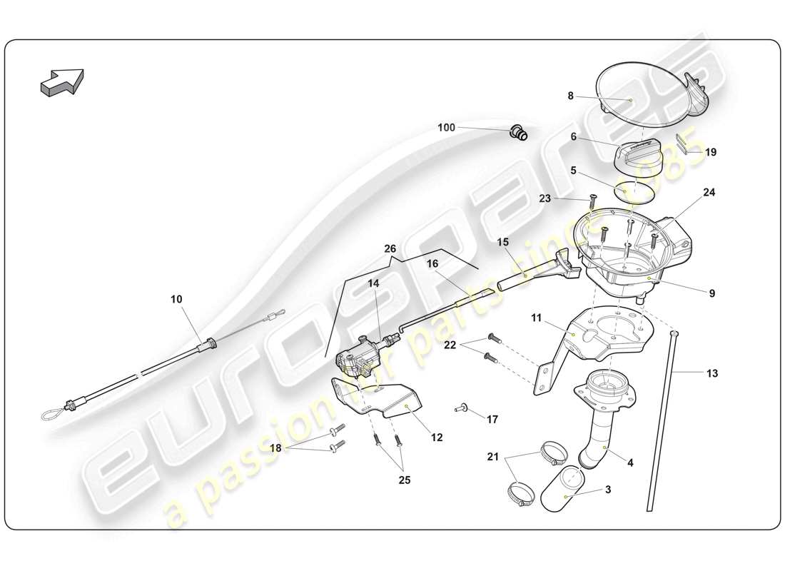 part diagram containing part number 8z0810773a