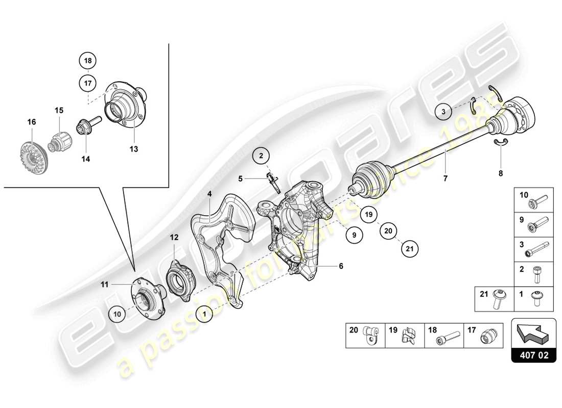 part diagram containing part number 470407271b