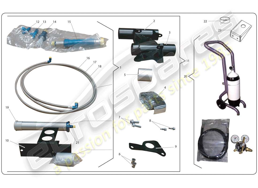 part diagram containing part number 400099301b